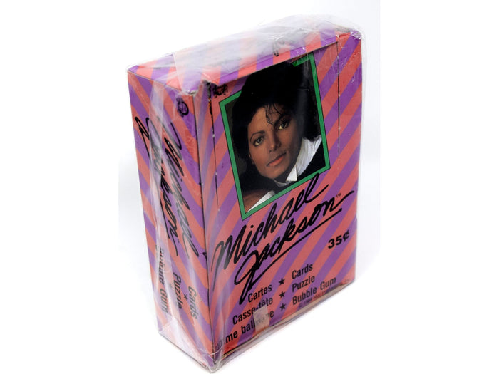 Non Sports Cards O-Pee-Chee OPC -1984 - Michael Jackson - Trading Cards Box - Cardboard Memories Inc.