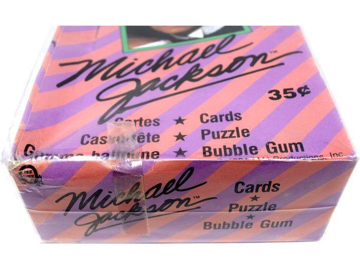 Non Sports Cards O-Pee-Chee OPC -1984 - Michael Jackson - Trading Cards Box - Cardboard Memories Inc.