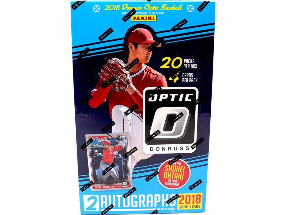 Sports Cards Panini - 2018 - Baseball - Donruss Optic - Hobby Box - Cardboard Memories Inc.