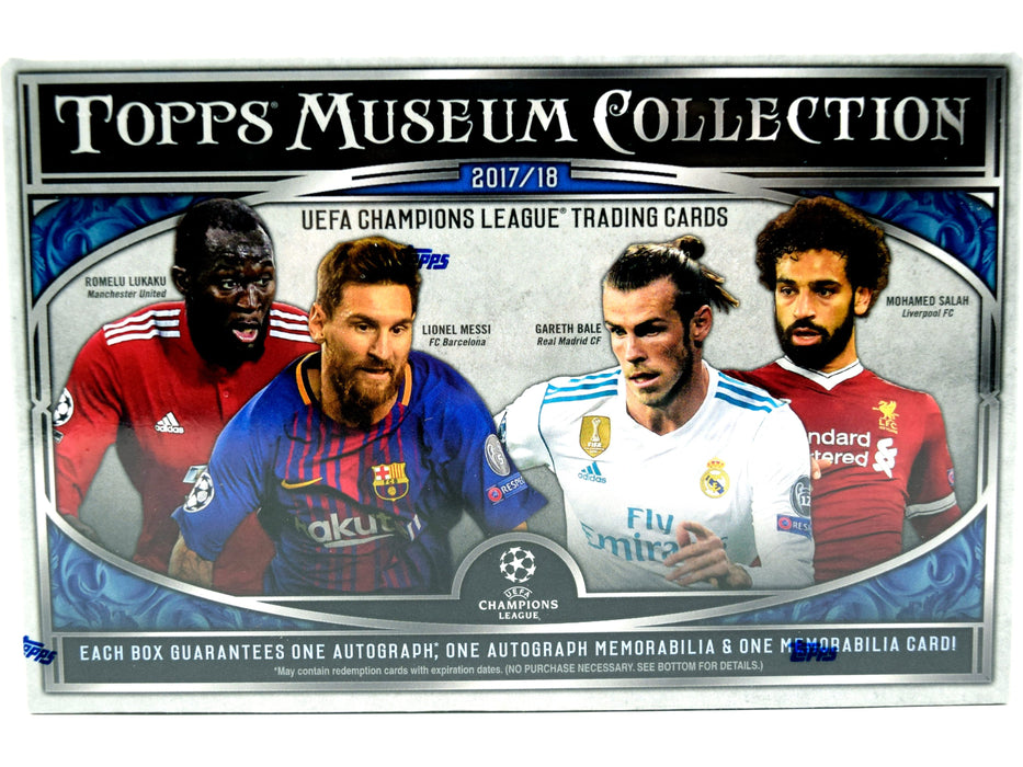 Sports Cards Topps - 2017-18 - Soccer - UEFA Champions League - Museum Collection - Hobby Box - Cardboard Memories Inc.