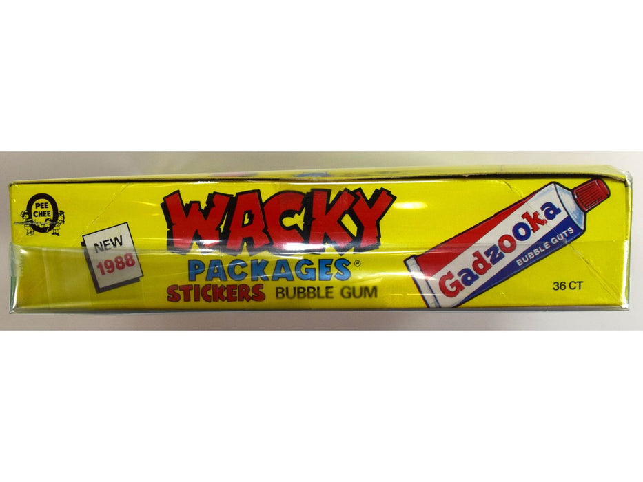 Stickers O-Pee-Chee OPC - 1988  - Wacky Packages - Sticker Box - Cardboard Memories Inc.