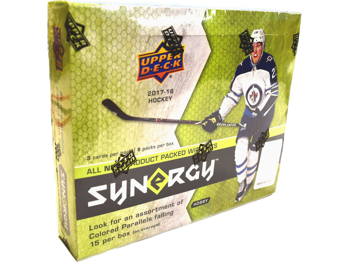 Sports Cards Upper Deck - 2017-18 - Hockey - Synergy - Hobby Box - Cardboard Memories Inc.