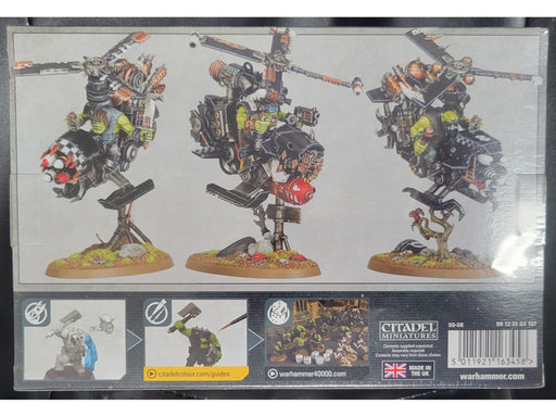 Collectible Miniature Games Games Workshop - Warhammer 40K - Orks - Deffkoptas - 50-58 - Cardboard Memories Inc.