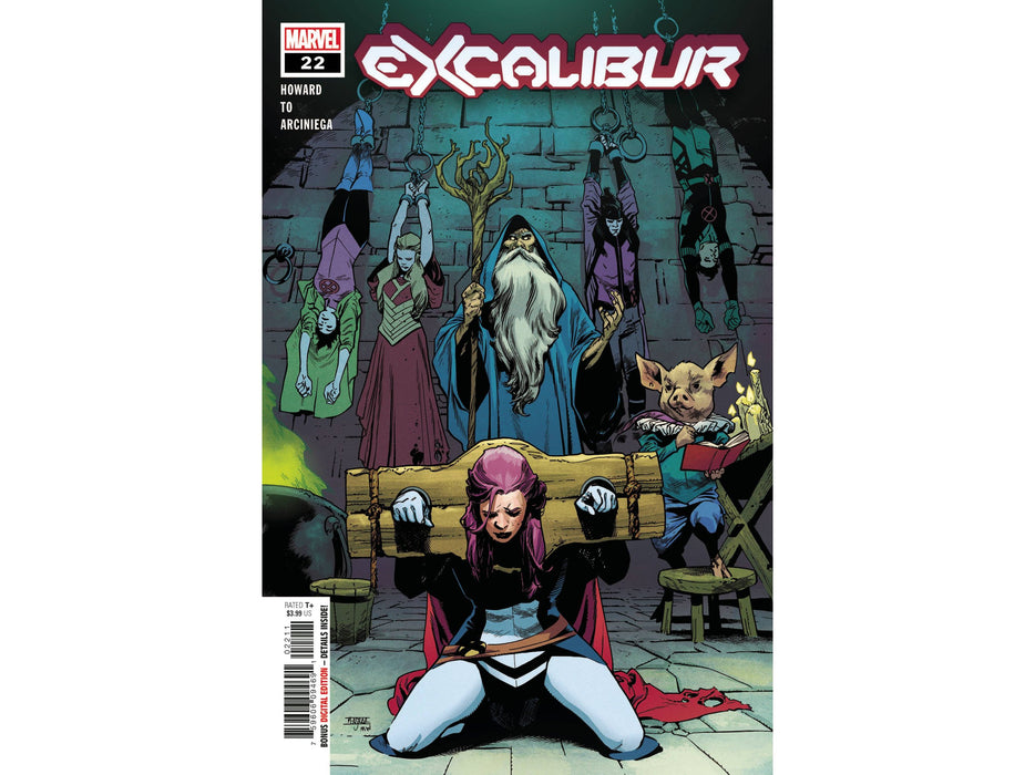 Comic Books Marvel Comics - Excalibur 022 (Cond. VF-) - 11900 - Cardboard Memories Inc.