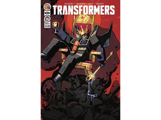 Comic Books IDW Comics - Transformers 036 - Cover A Anna Malkova (Cond. VF-) - 9436 - Cardboard Memories Inc.