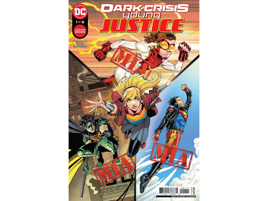 Comic Books DC Comics - Dark Crisis Young Justice 001 (Cond. VF-) - 13580 - Cardboard Memories Inc.