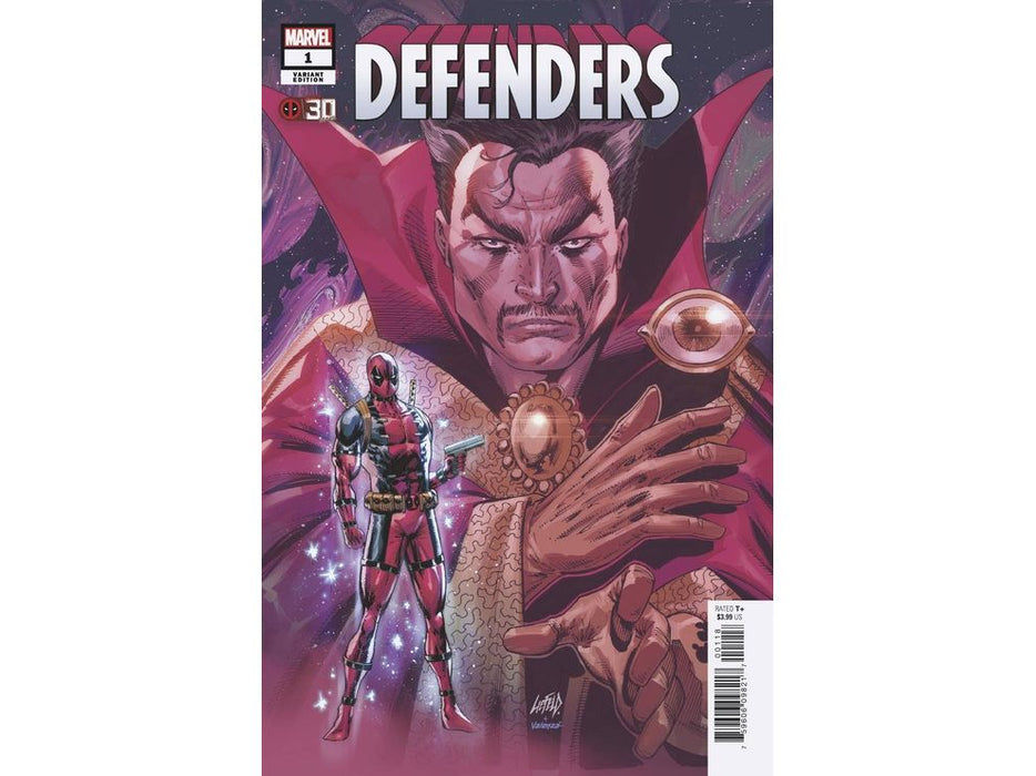 Comic Books Marvel Comics - Defenders 001 of 5 - Liefeld Deadpool 30th Anniversary Variant Edition (Cond. VF-) - 10837 - Cardboard Memories Inc.