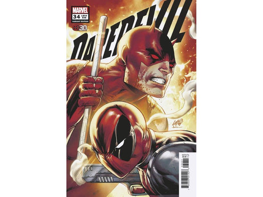 Comic Books Marvel Comics - Daredevil 034 - Liefeld Deadpool 30th Anniversary Variant Edition (Cond. VF-) - 11118 - Cardboard Memories Inc.