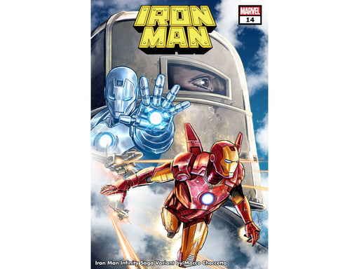 Comic Books Marvel Comics - Iron Man 014 - Checchetto Infinity Saga Phase 1 Variant Edition (Cond. VF-) - 10097 - Cardboard Memories Inc.