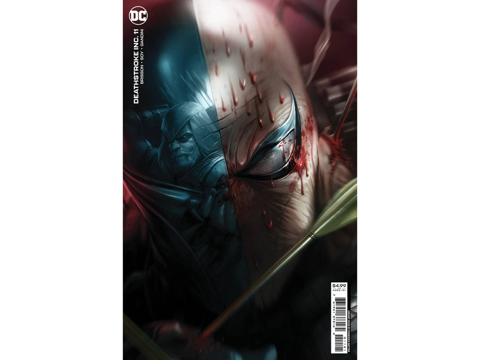 Comic Books DC Comics - Deathstroke Inc. 011 (Cond. VF-) - Mattina Card Stock Variant Edition - 13599 - Cardboard Memories Inc.