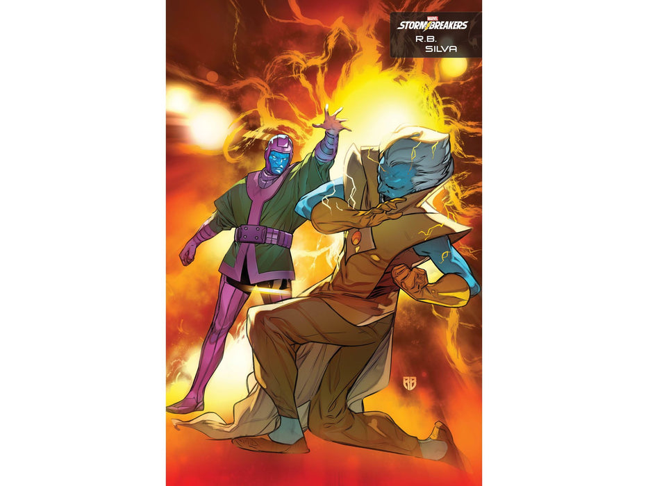 Comic Books Marvel Comics - Kang the Conqueror 001 of 5 - Silva Stormbreak Variant Edition (Cond. VF-) - 11617 - Cardboard Memories Inc.