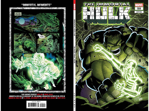 Comic Books Marvel Comics - Immortal Hulk 050 - Rom Lim Variant Edition (Cond. VF-) - 10025 - Cardboard Memories Inc.