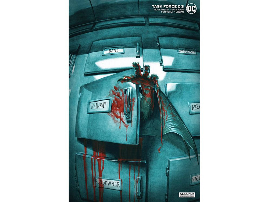 Comic Books DC Comics - Task Force Z 003 - Card Stock Variant Edition (Cond. VF-) - 10350 - Cardboard Memories Inc.