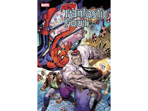 Comic Books Marvel Comics - New Fantastic Four 003 (Cond. VF-) 13773 - Cardboard Memories Inc.