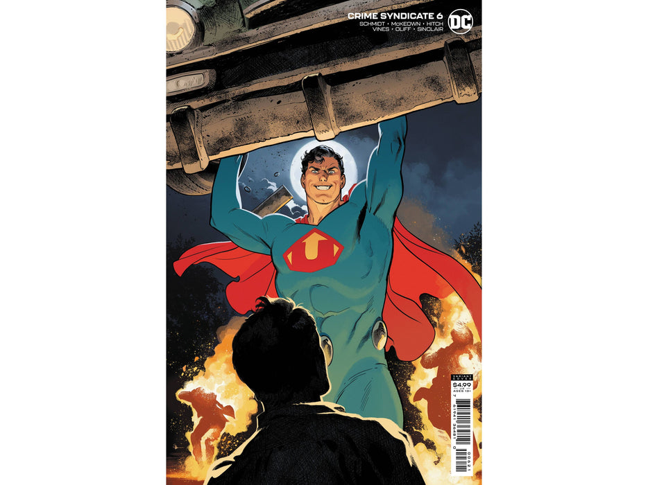 Comic Books DC Comics - Crime Syndicate 006 of 6 - Card Stock Variant Edition (Cond. VF-) - 11262 - Cardboard Memories Inc.