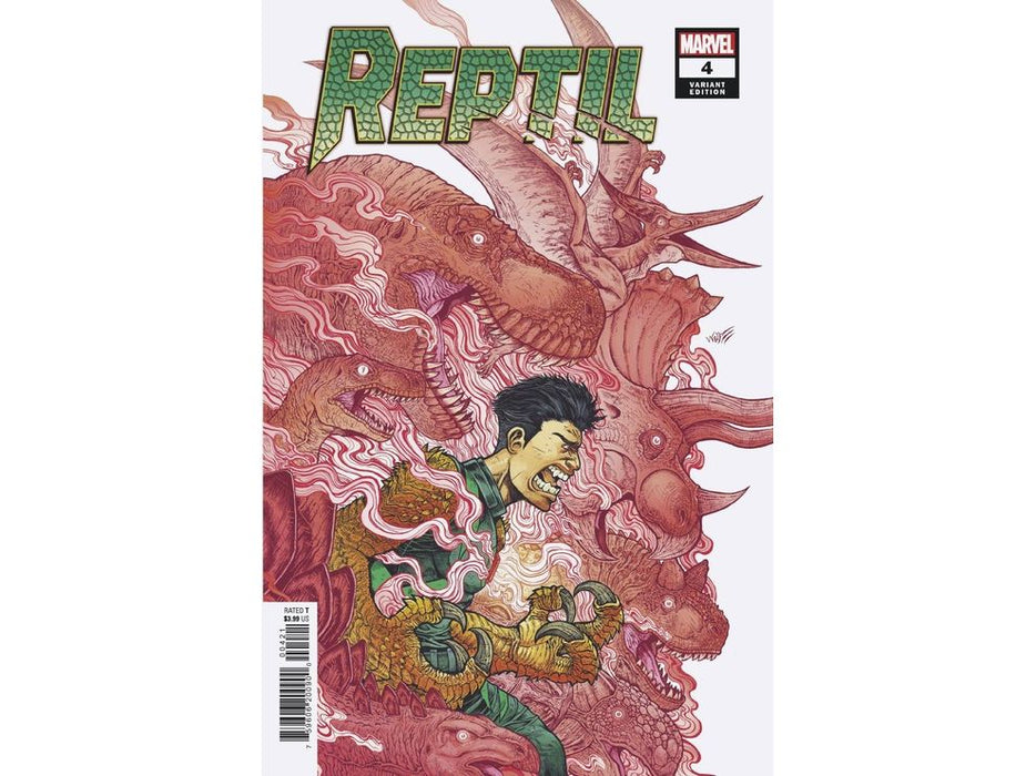 Comic Books Marvel Comics - Reptil 004 of 4 - Wolf Variant Edition (Cond. VF-) - 9984 - Cardboard Memories Inc.