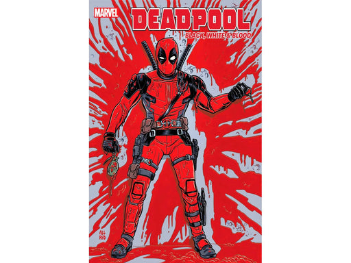 Comic Books Marvel Comics - Deadpool Black White Blood 004 - Allred Variant Edition (Cond. VF-) - 11128 - Cardboard Memories Inc.