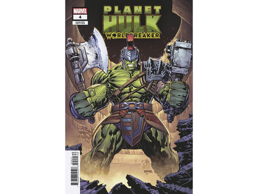 Comic Books Marvel Comics - Planet Hulk Worldbreaker 004 of 5 (Cond. VF-) Lashley Variant - 18536 - Cardboard Memories Inc.