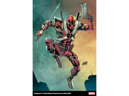 Comic Books Marvel Comics - Deadpool 001 (Cond. VF-) - Liefeld X-Treme Marvel Variant Edition - 15166 - Cardboard Memories Inc.