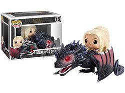 Action Figures and Toys POP! - Television - Game of Thrones - Drogon and Daenerys Ride - Cardboard Memories Inc.
