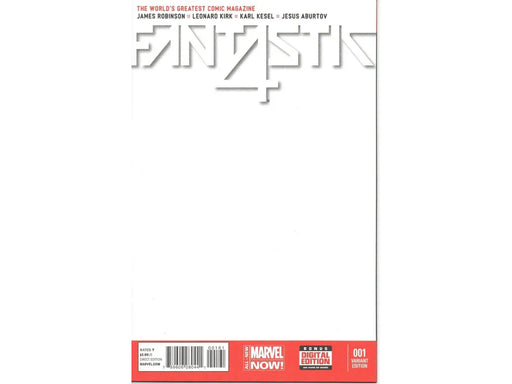 Comic Books, Hardcovers & Trade Paperbacks Marvel Comics - Fantastic 4 (2013) 001 - Blank Variant Edition (Cond. VF-) - 14292 - Cardboard Memories Inc.