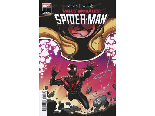 Comic Books Marvel Comics - Miles Morales Spider-Man Annual 001 - Connecting Variant Edition (Cond. VF-) - 11045 - Cardboard Memories Inc.