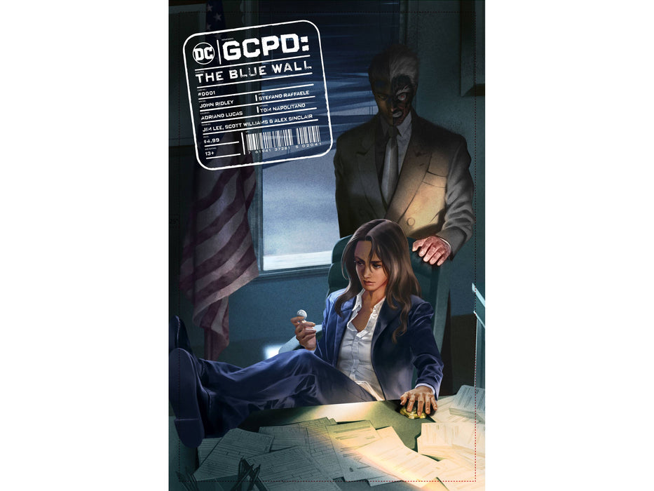 Dc Gcpd Building DC Comics - GCPD The Blue Wall 003 of 6 (Cond. VF-) 15838 — Cardboard ...