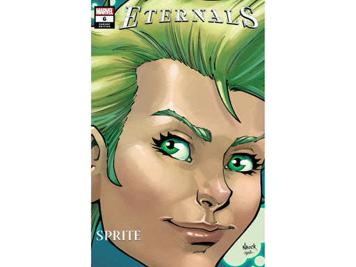 Comic Books Marvel Comics - Eternals 006 - Nauck Headshot Variant Edition (Cond. VF-) - 12379 - Cardboard Memories Inc.