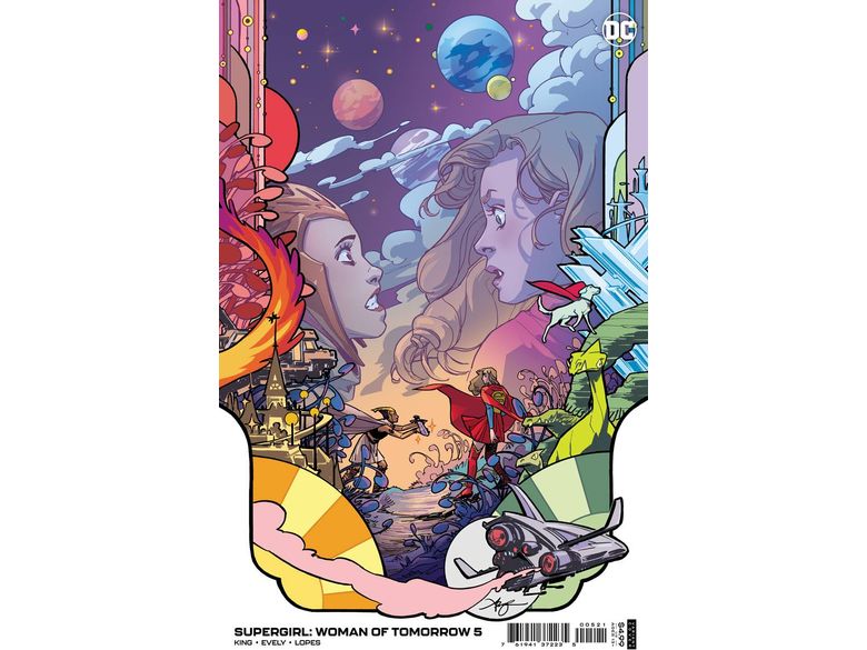 Comic Books DC Comics - Supergirl Woman of Tomorrow 005 of 8 - Reeder Variant Edition (Cond. VF-) - 10459 - Cardboard Memories Inc.