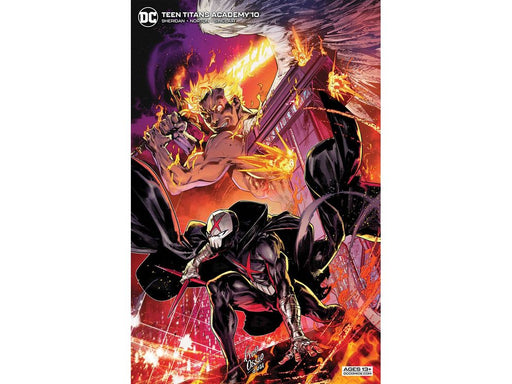 Comic Books DC Comics - Teen Titans Academy 010 - Ossio Card Stock Variant Edition (Cond. VF-) - 10571 - Cardboard Memories Inc.
