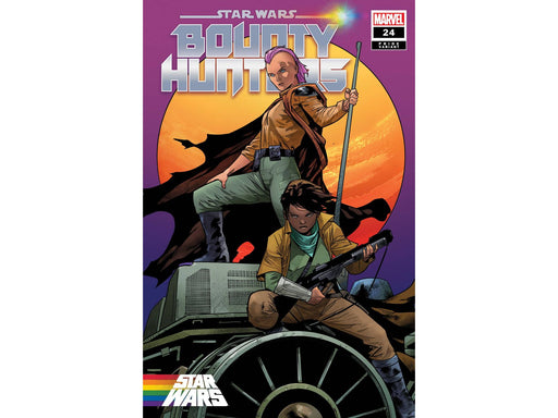 Comic Books Marvel Comics - Star Wars Bounty Hunters 024 (Cond. VF-) - Bazaldua Pride Variant Edition - 14118 - Cardboard Memories Inc.