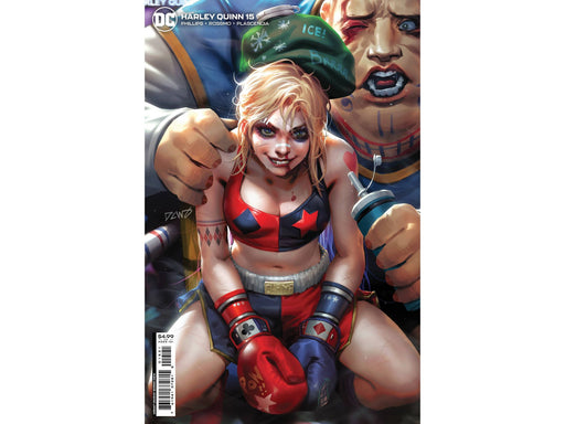 Comic Books DC Comics - Harley Quinn 015 (Cond. VF-) - Chew Card Stock Variant Edition - 13097 - Cardboard Memories Inc.
