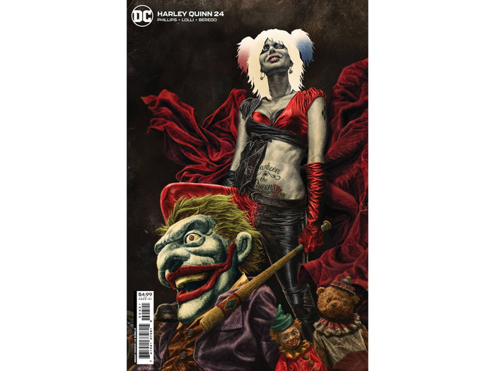 DC Comics - Harley Quinn 024 (Cond. VF-) - Bermejo Card — Cardboard