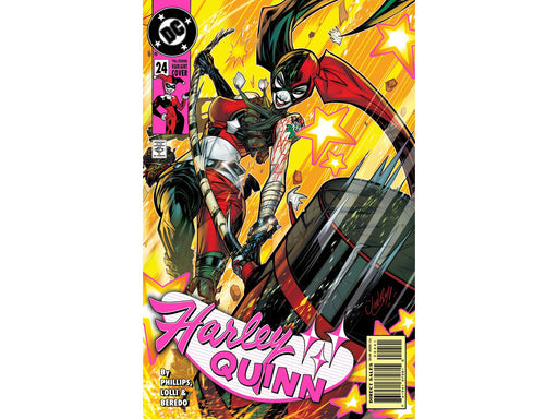 Comic Books DC Comics - Harley Quinn 024 (Cond. VF-) - Meyers 90s Variant Edition - 15373 - Cardboard Memories Inc.