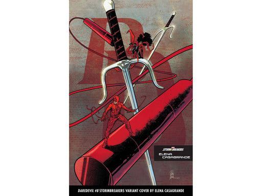 Comic Books Marvel Comics - Daredevil 008 (Cond. VF-) - Casagrande Stormbreakers Variant Edition - 16437 - Cardboard Memories Inc.