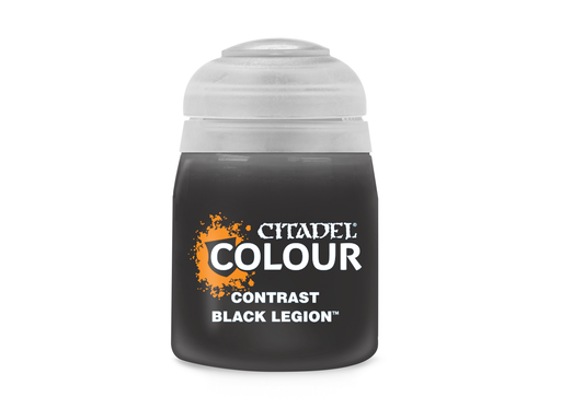 Paints and Paint Accessories Citadel Contrast Paint - Black Legion - 29-45 - Cardboard Memories Inc.