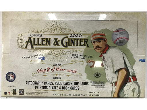Sports Cards Topps - 2020 - Baseball - Allen and Ginter - Hobby Box - Cardboard Memories Inc.