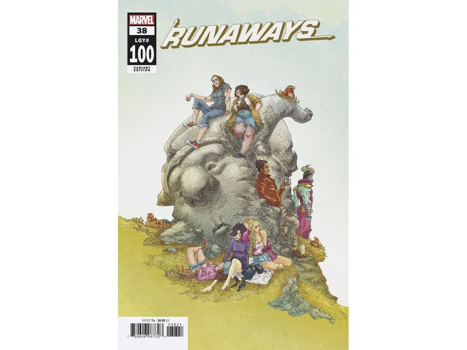 Comic Books Marvel Comics - Runaways 038 - Alphona Variant Edition (Cond. VF-) - 11052 - Cardboard Memories Inc.