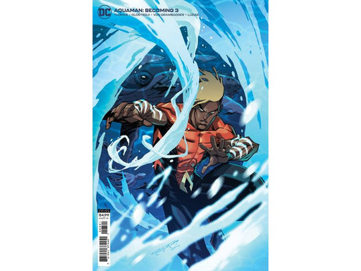 Comic Books DC Comics - Aquaman the Becoming 003 of 6 - Randolph Card Stock Variant Edition (Cond. VF-)  - 10409 - Cardboard Memories Inc.