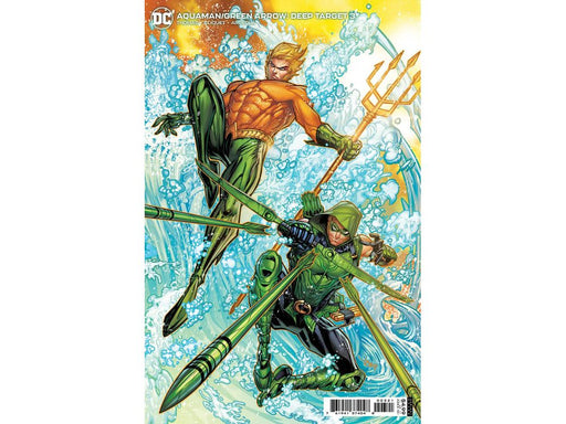 Comic Books DC Comics - Aquaman Green Arrow Deep Target 003 of 7 - Meyers Card Stock Variant Edition (Cond. VF-) - 10041 - Cardboard Memories Inc.
