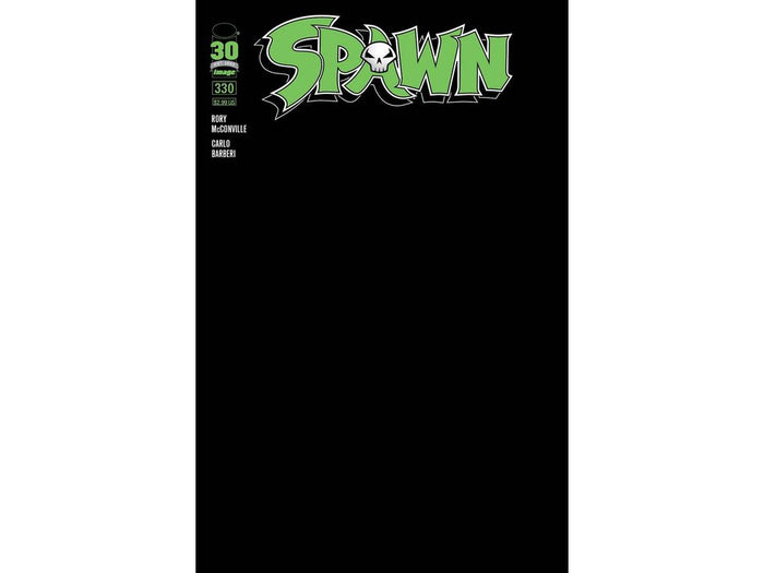 Comic Books Image Comics - Spawn 330 (Cond. VF-) - Blank Sketch Variant Edition - 13244 - Cardboard Memories Inc.