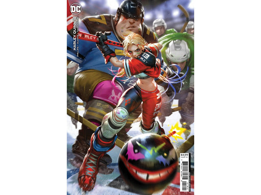 Comic Books DC Comics - Harley Quinn 018 (Cond. VF-) - Chew Card Stock Variant Edition - 13785 - Cardboard Memories Inc.