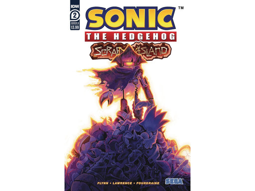 Comic Books IDW Comics - Sonic the Hedgehog Scrapnik Island 002 (Cond. VF-) - Haines Variant Edition - 16151 - Cardboard Memories Inc.