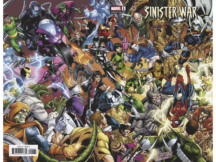 Comic Books Marvel Comics - Sinister War 001 of 4 - Bagley Wraparound Variant Edition (Cond. VF-) - 11440 - Cardboard Memories Inc.