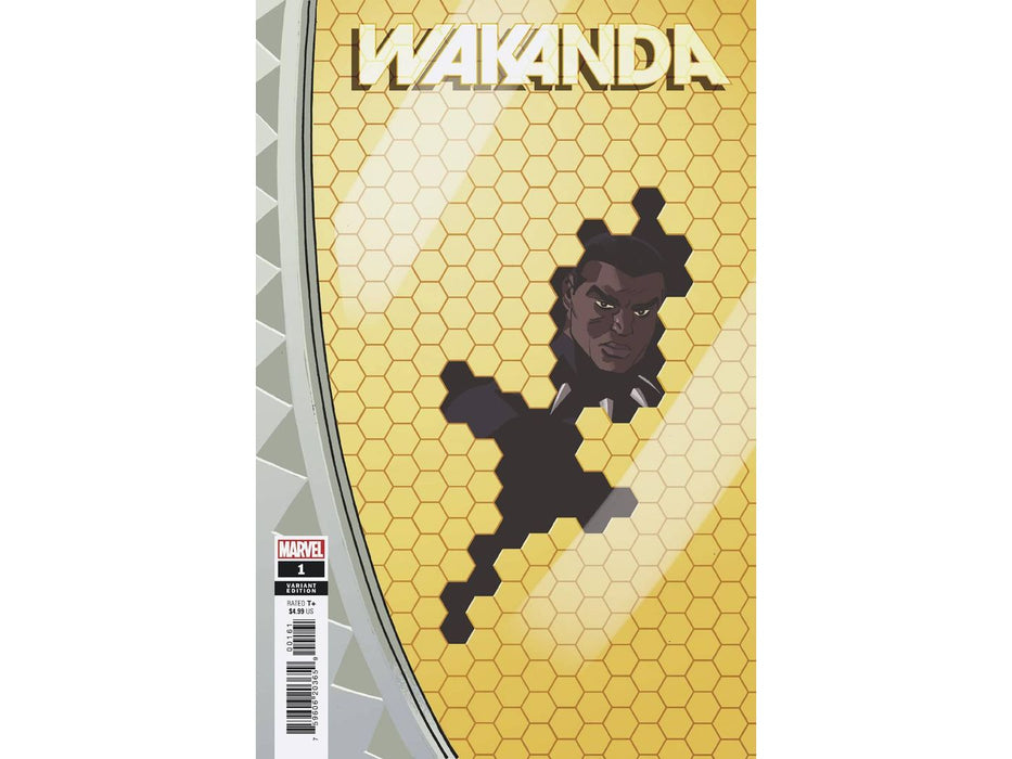 Comic Books Marvel Comics - Wakanda 001 (Cond. VF-) - Reilly Windowshades Variant Edition - 14811 - Cardboard Memories Inc.