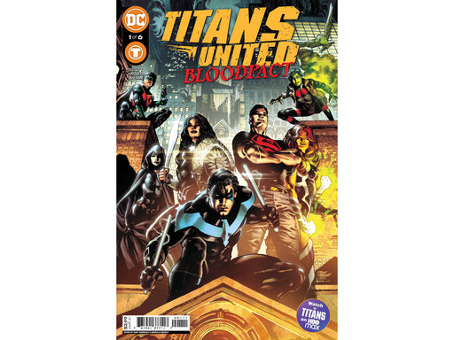 Comic Books DC Comics - Titans United Bloodpact 001 of 6 (Cond. VF-) 14363 - Cardboard Memories Inc.