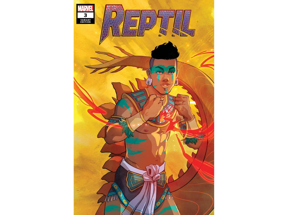Comic Books Marvel Comics - Reptil 003 of 4 - Blas Variant Edition (Cond. VF-) - 11057 - Cardboard Memories Inc.