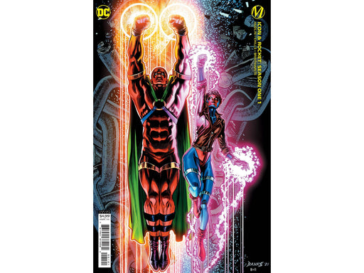 Comic Books DC Comics - Milestone Returns Icon and Rocket 001 - Darryl Bank Card Stock Variant Edition (Cond. VF-) - 11026 - Cardboard Memories Inc.