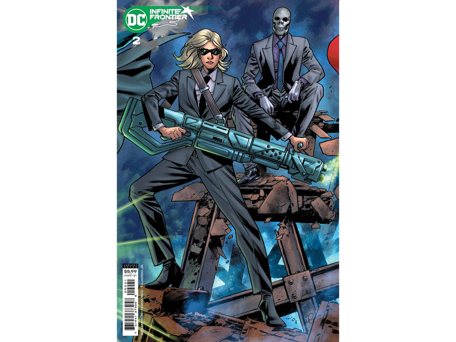 Comic Books DC Comics - Infinite Frontier 002 of 6 - Hitch Card Stock Variant Edition (Cond. VF-) - 11029 - Cardboard Memories Inc.