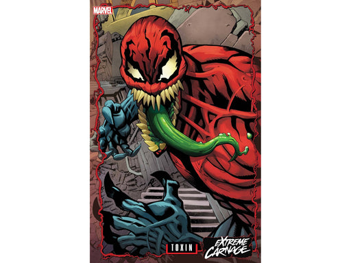 Comic Books Marvel Comics - Extreme Carnage Toxin 001 - Johnson Connecting Variant Edition (Cond. VF-) - 10470 - Cardboard Memories Inc.